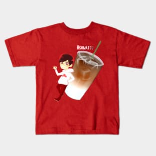 Matsuno-bucks Osomatsu Ice Coffee Kids T-Shirt
